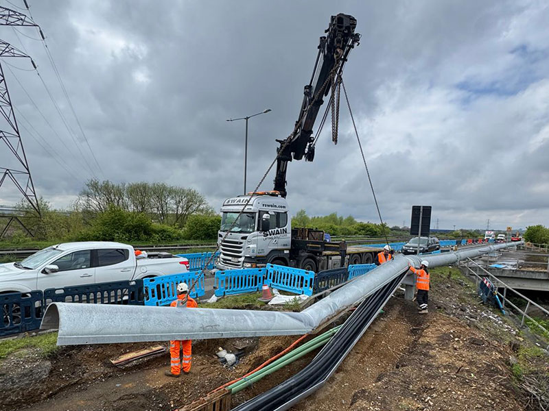 Darent Bridge Utilities Project