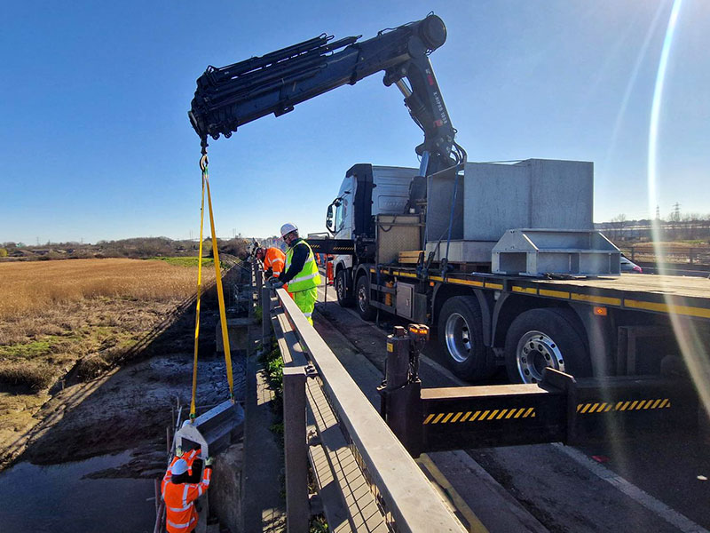 Darent Bridge Utilities Project