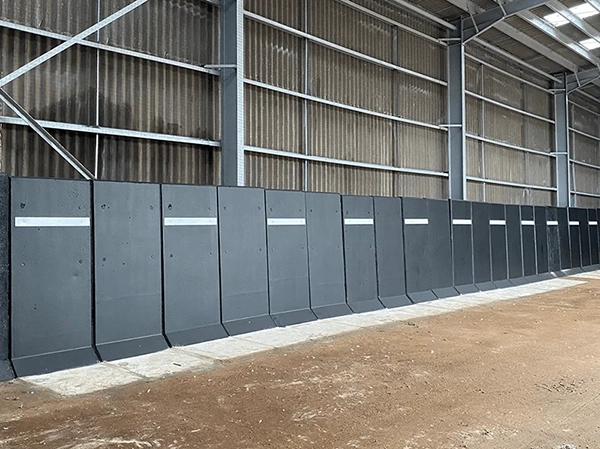 Structural Painting completion and walls painted with height markers