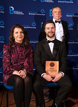 Triangle Ltd winning an Award