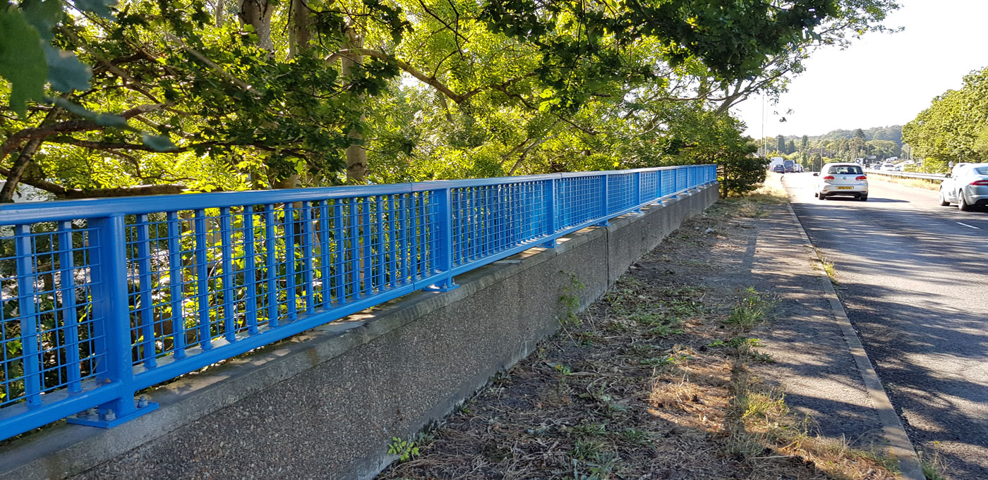 Steel Balustrading Highway Hounsdown