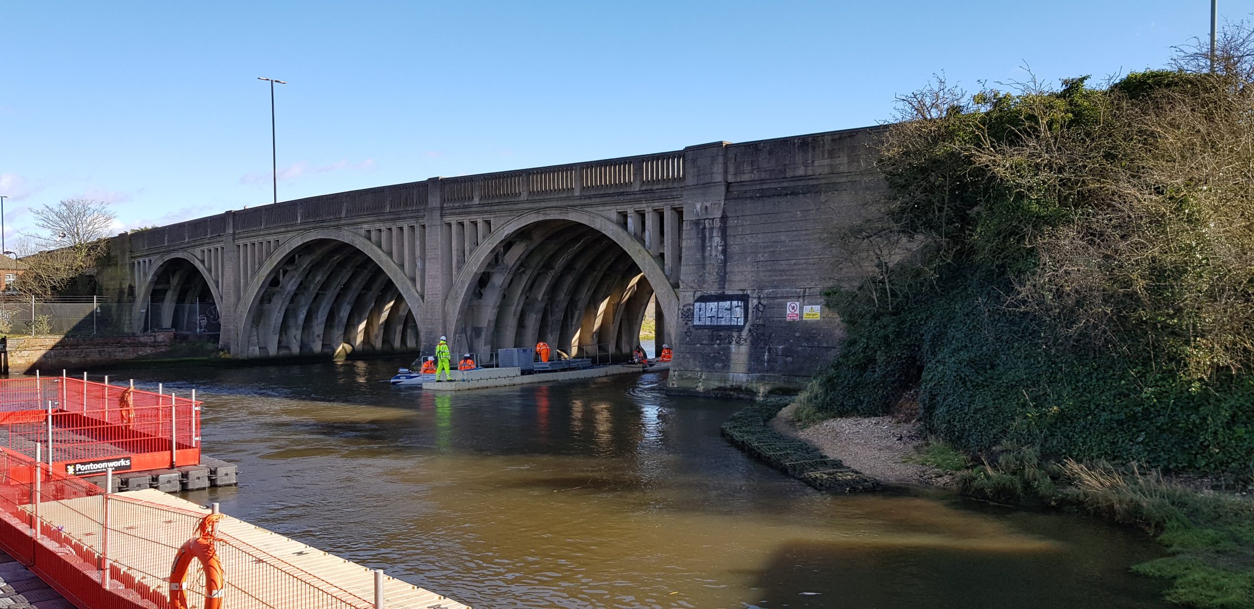 Bridge repair and maintenance