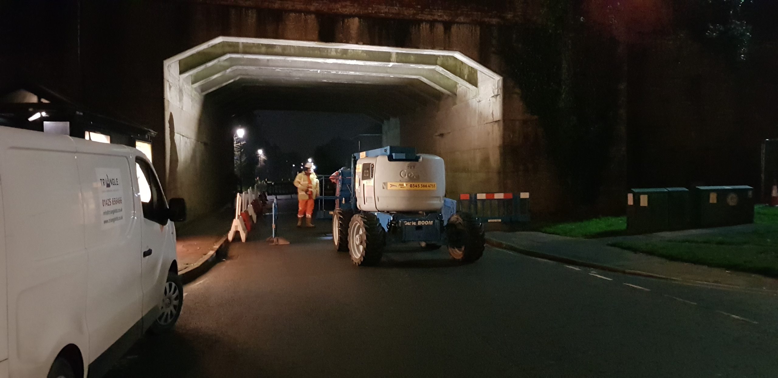 Bridge repair and maintenance