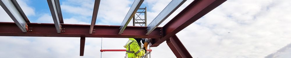 Fitting structural steel beams