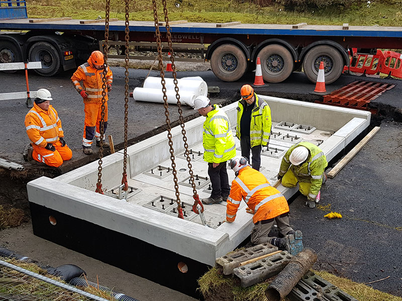 Precast Highway Grids